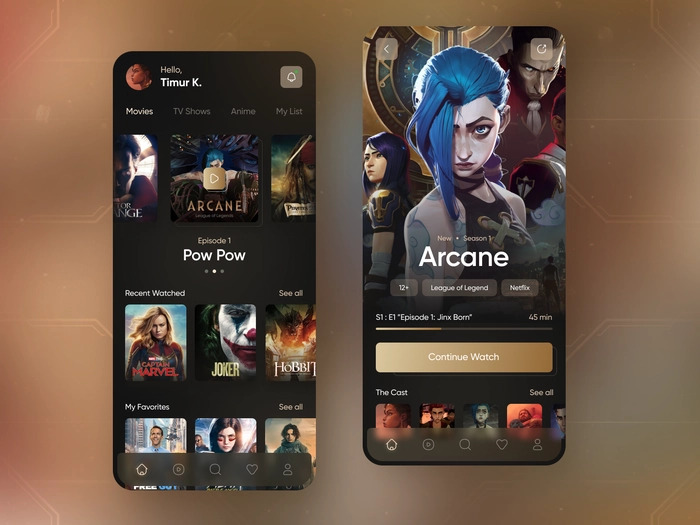 Twitch.tv Mobile App - UI/UX Design