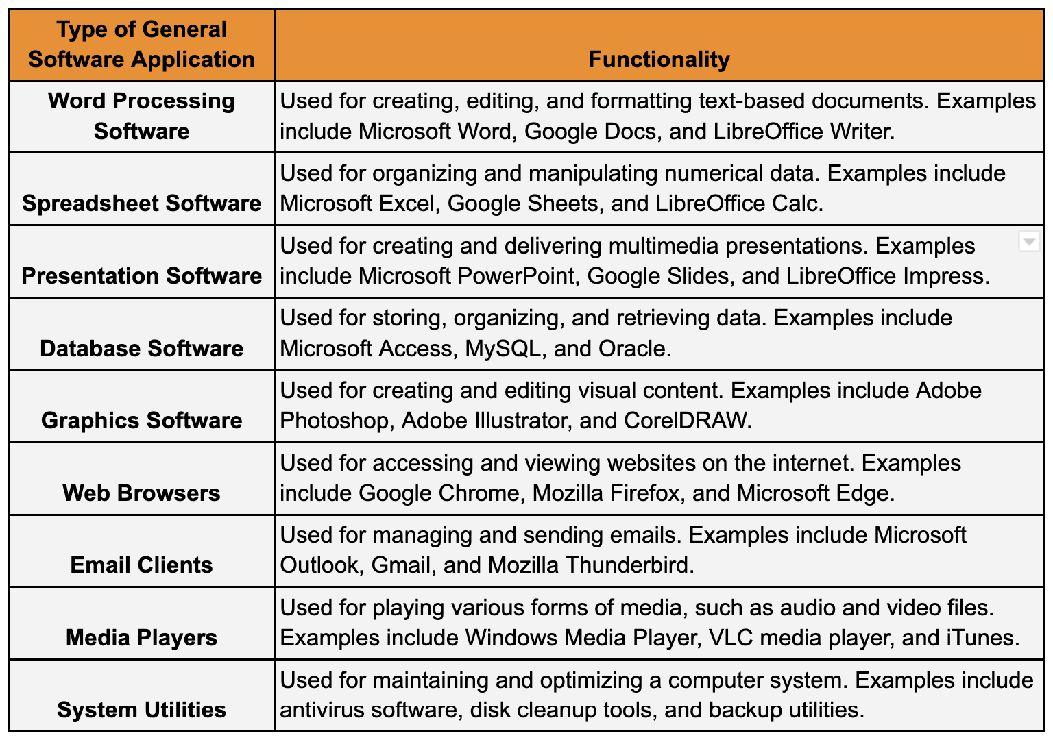 application software essay definition