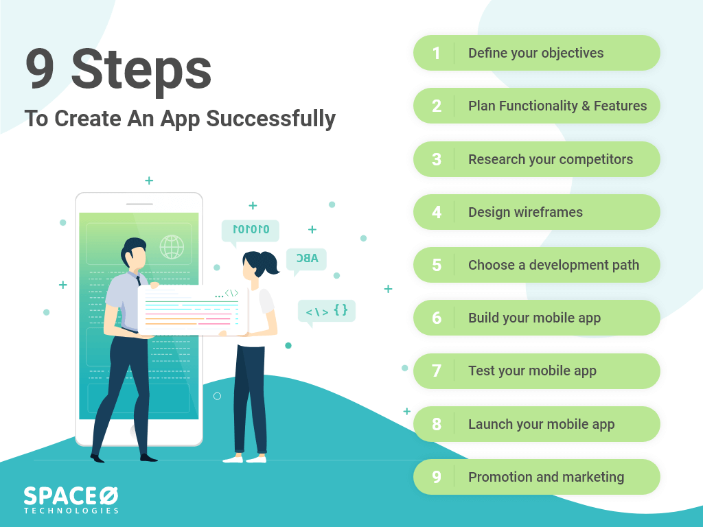 steps to create an app