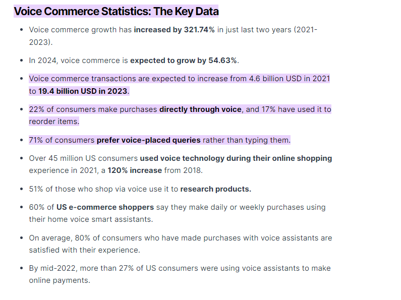 The Future of Voice Commerce in eCommerce
